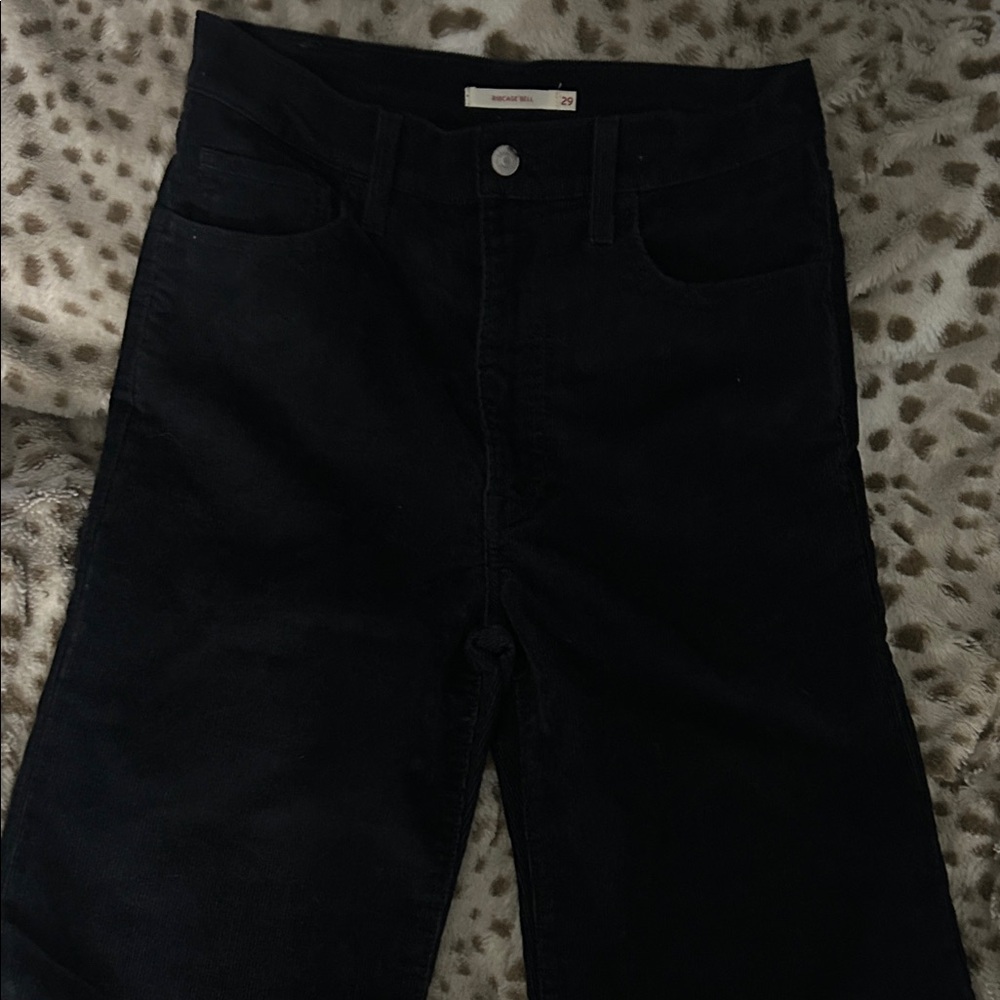 Levi's Black Corduroy Pants